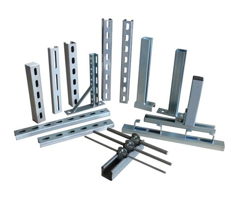 comprare Canali a doppia fessura e supporti a forma di U, galvanizzati a caldo online manufacture