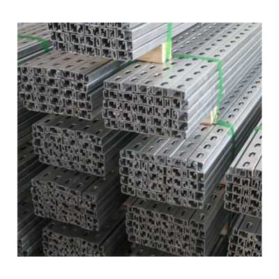 comprare Acciaio al carbonio leggero da 3 pollici, canale C, scanalatura galvanizzata a caldo, strumento perforato, metallo online manufacture