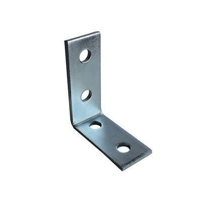 comprare 4 fori angolo di 90 gradi bracciale di supporto a forma di L montaggio a parete 6mm galvanizzato online manufacture